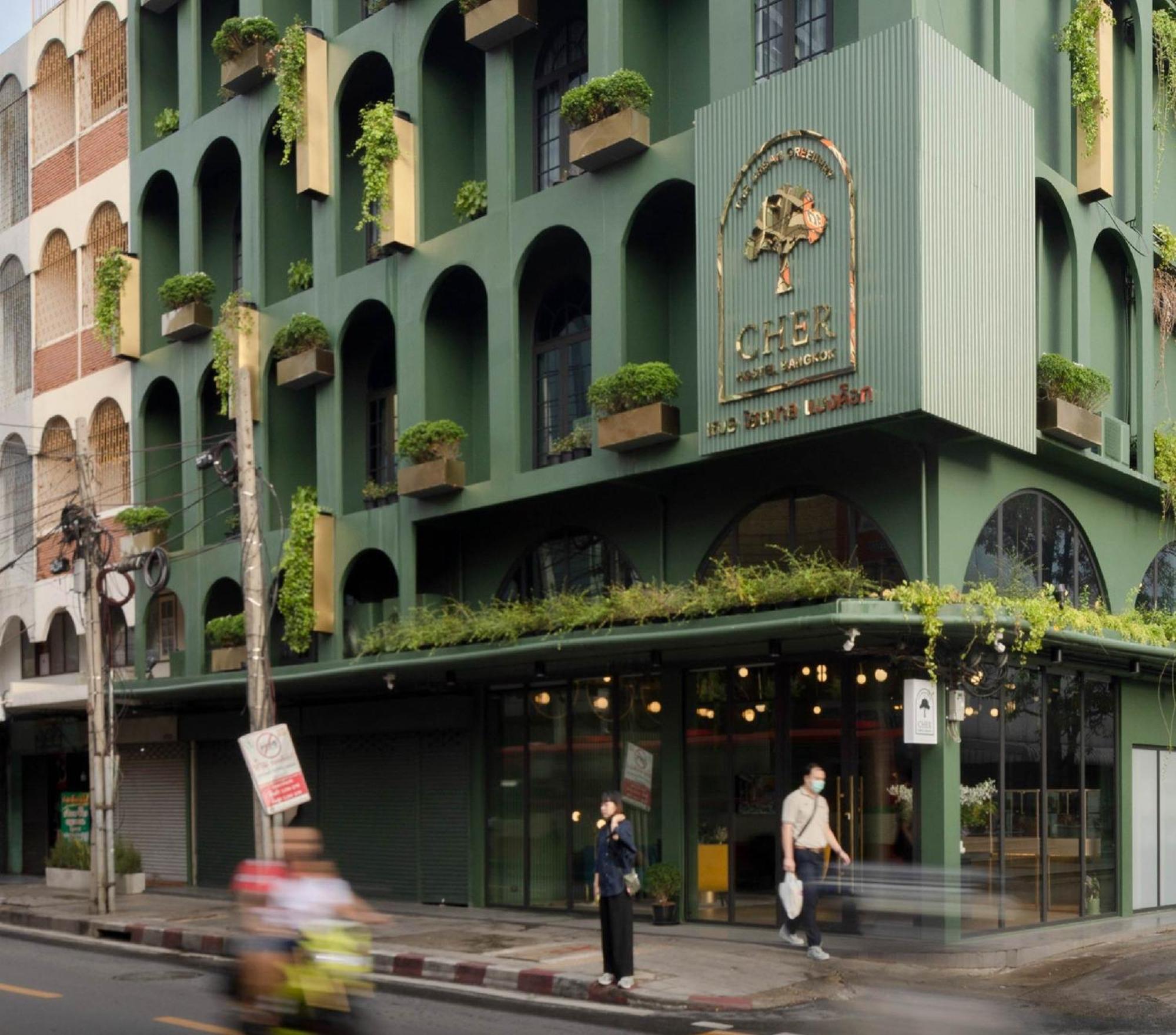 Cher Hostel Bangkok Buitenkant foto